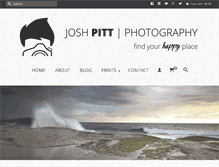 Tablet Screenshot of joshpitt.com
